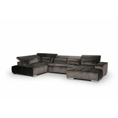 Cotta Wohnlandschaft Silber 409x73x225 cm