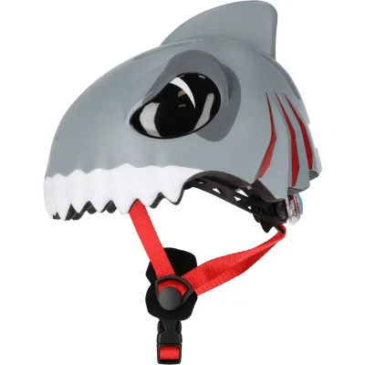 Crazy Safety Shark, Fahrradhelm, Junior, grau