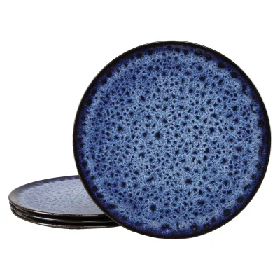 Creatable 25154 Serie Allegra Magic Blue 4-tlg Geschirrset für 4 Personen