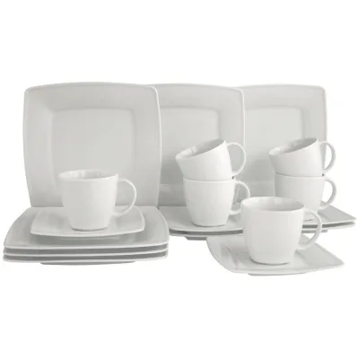 Creatable Kaffeeservice Victora Weiss Weiß