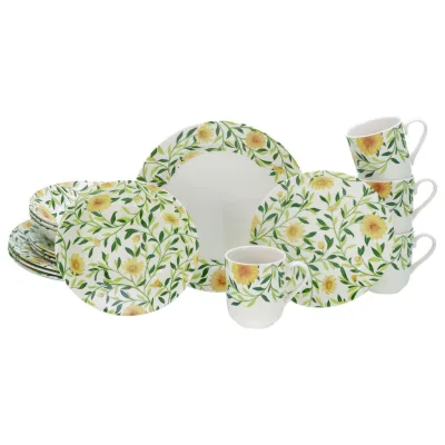 Creatable Kombiservice Amarilla Grün, Weiß