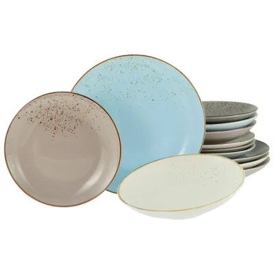 Creatable Kombiservice Nature Collection Nordic Style Mehrfarbig