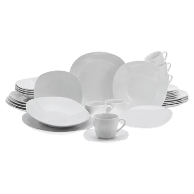 Creatable Kombiservice Square Weiss Weiß