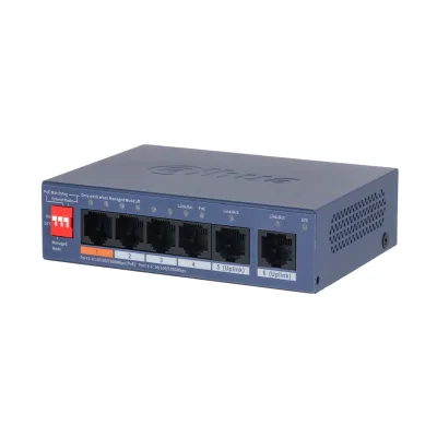 Dahua CS4006-4ET2GT-60 PoE Switch 6 Ports 4 Ports PoE 2x Gigabit Cloud Managed