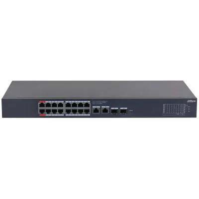 Dahua CS4220-16GT-190 Desktop Gigabit Switch mit 16-Port PoE und Cloud Managed 20-Port