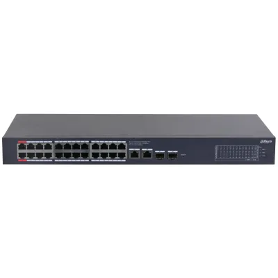 Dahua CS4228-24GT-375 Gigabit Switch 28 Port Cloud Managed und 24 Port PoE, 375 Watt PoE Budget