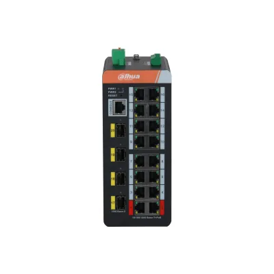 Dahua IS4420-16GT-240 20 Port Managed Industrie Gigabit Switch mit 16 Port PoE