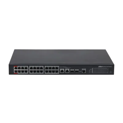 Dahua PFS4226-24ET-240 24 Port 100 Mbps und 2 Port Gigabit Managed PoE Switch