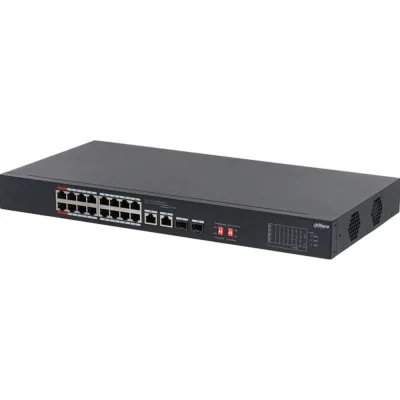 Dahua S3218-16ET-240-V2 18 Ports, 16 PoE Ports Unmanaged PoE Switch mit Hi-PoE