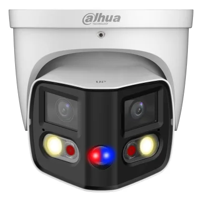 Dahua Turret Kamera DH-IPC-PDW3849P-A180-E2-AS-PV-0280B 2,8mm TiOC Pro Überwachungskamera mit 8 Megapixel Auflösung