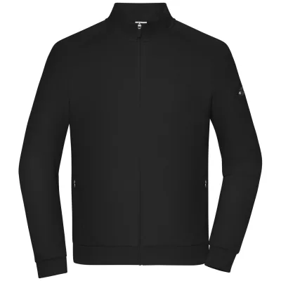Daiber Mens Zip Jacket Interlock OCS Blended & RCS 8054 Gr. 2XL black