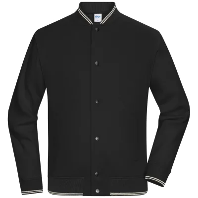 Daiber Sportive College-Jacke für Promotion und Lifestyle 8044 Gr. M black
