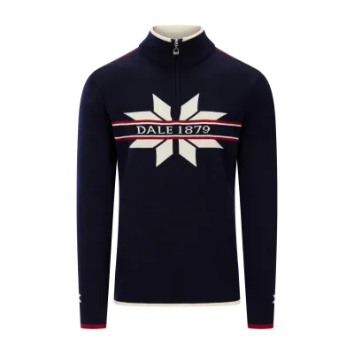 Dale of Norway Nåle Masc Sweater, Fleecejacke, Herren, marine