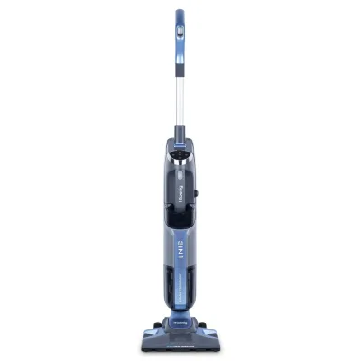 H.Koenig Multifunktions-Dampfstaubsauger 3 in 1 ARYA600, Rostfreier Stahl, 1 Liter, Grau