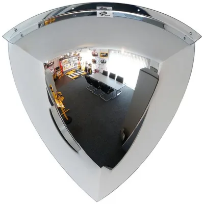 Dancop International GmbH DANCOP Panoramaspiegel Achtelkugel für Innen 90°ø 600mm