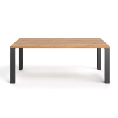 Danzz Esstisch Eiche, Natur 100x75x200 cm