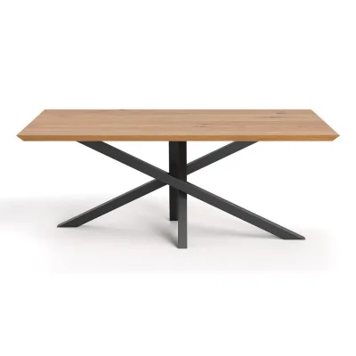 Danzz Esstisch Eiche, Natur 80x75x200 cm
