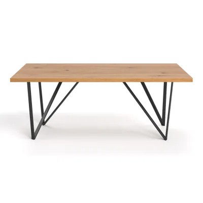 Danzz Esstisch Eiche, Natur 90x75x180 cm