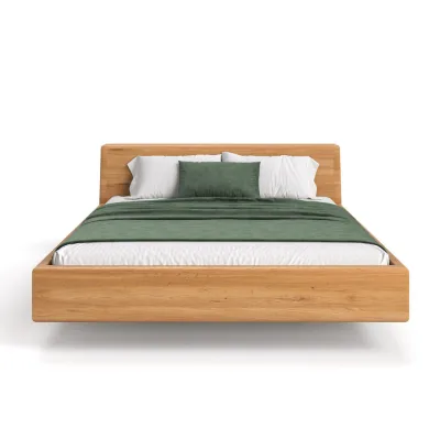 Danzz Massivholzbett Eiche, Natur 140x220 cm