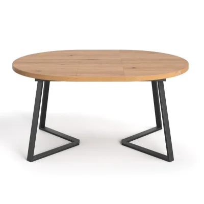 Danzz Tisch Eiche, Natur 120x75x120 cm