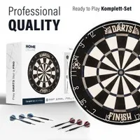 HOME DELUXE Dartscheibe Modern inkl. Surround GOOD DARTS
