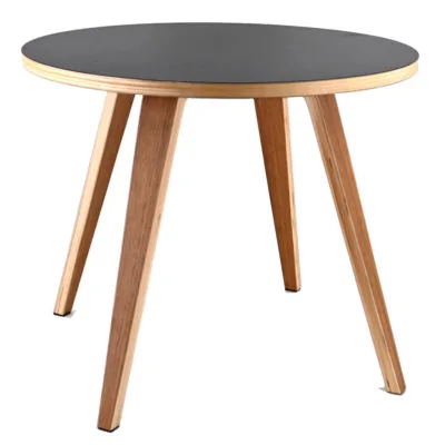 dasmöbelwerk Beistelltisch Schwarz 54x45x54 cm