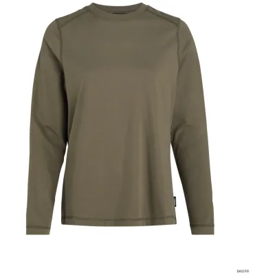 Dassy Langarmshirt FUND Women 710107 Gr. S khakigrün