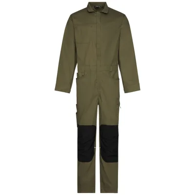 Dassy Overall mit Kniepolstertaschen MONEO 100416 PESCOPOS41 Gr. 2XL kakigrün/schwarz