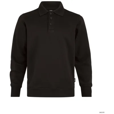 Dassy Poloshirt langarm LUCID 550002 COPESRE18 Gr. L schwarz
