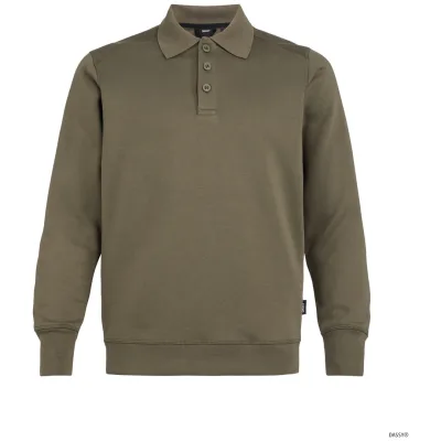 Dassy Poloshirt langarm LUCID 550002 COPESRE18 Gr. XL khakigrün