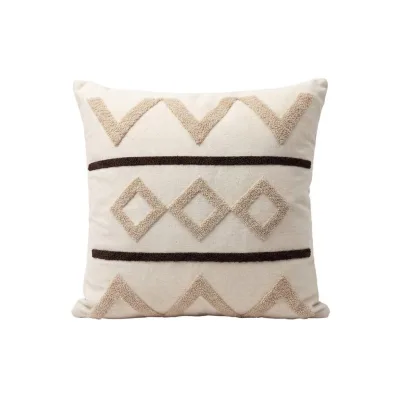 Deco-Raum Dekokissen Beige, Mehrfarbig 45x45 cm