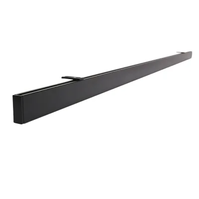 Deco-Raum Gardinenschiene Schwarz 340 cm