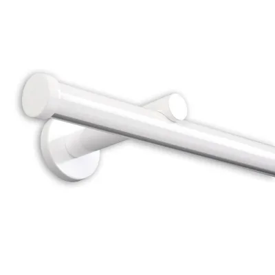 Deco-Raum Gardinenstange Weiß 540 cm