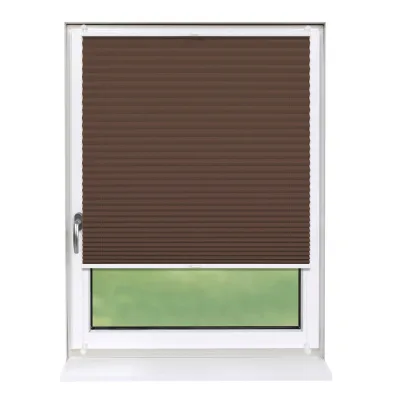 Deco-Raum Plissee Braun 100x210 cm