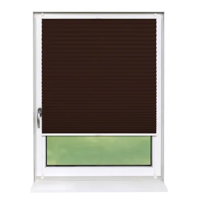 Deco-Raum Plissee Dunkelbraun 100x150 cm