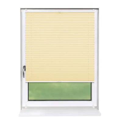 Deco-Raum Plissee Hellgelb 60x150 cm