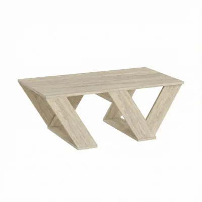 Decortie Couchtisch Beige 110x40x60 cm