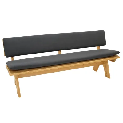 Auflagenset ARIZONA für Bank 4-sitzer 195cm, anthrazit, 2-teilig