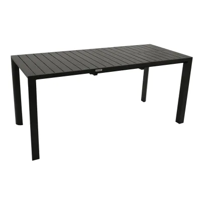 Ausziehtisch LAGOS 120/162x70cm, Aluminium anthrazit