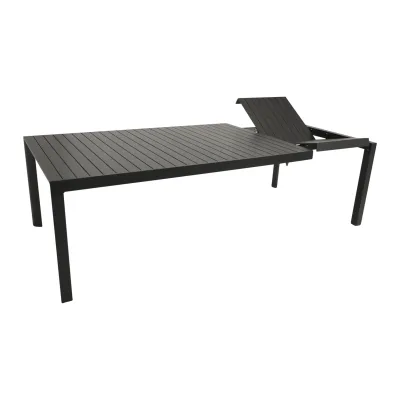 Ausziehtisch LAGOS XL 195/255X120cm, Aluminium anthrazit