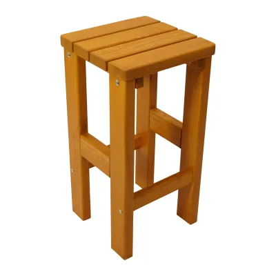 Barhocker VILLACH, Kiefer lackiert, 40mm stark