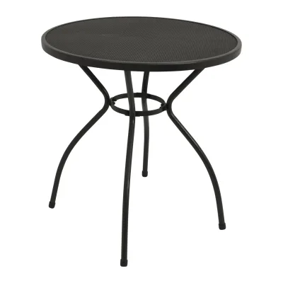 Bistrotisch CLASSIC 70cm rund, Streckmetall anthrazit
