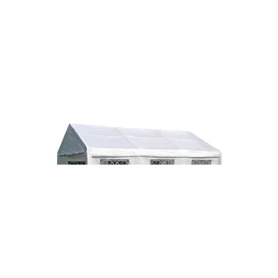 Ersatzdach / Dachplane PALMA für Zelt 4x6 Meter, PE weiss 180g/m², incl. Spanngummis