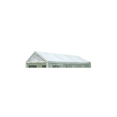 Ersatzdach / Dachplane PALMA für Zelt 4x8 Meter, PE weiss 180g/m², incl. Spanngummis