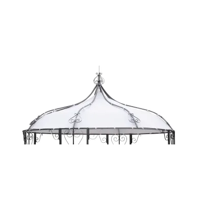 Ersatzdach für Pavillon BURMA, Polyester PVC-beschichtet weiss