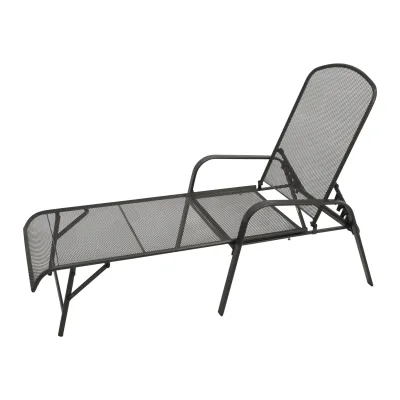 Gartenliege CLASSIC, Streckmetall anthrazit