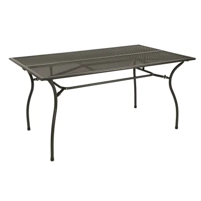 Gartentisch CLASSIC 90x150cm, Streckmetall anthrazit