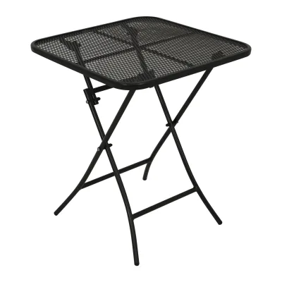 Klapptisch RIVO 60x60cm, Streckmetall eisengrau