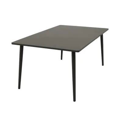 Tisch DENVER 100x160cm, Metall anthrazit