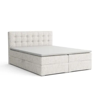 Deine Möbel 24 Boxbett Creme 200x200 cm